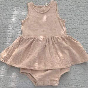 Quincy Mae skirted bodysuit